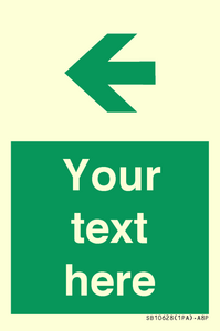 Custom Safe condition: Green Left arrow